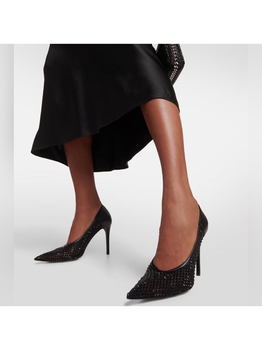 Stella McCartney Stella Iconic Studded Mesh Pumps - NWT